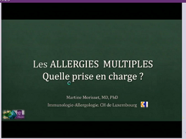 Les enfants multiallergiques - Quelles prises en charge?