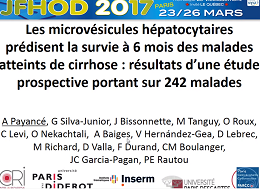 Les microvésicules hépatocytaires prédisent la survie à 6 mois des malades atteints de cirrhose : résultats d'une étude prospective portant sur 232 malades