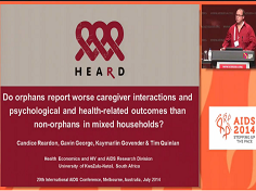 Les orphelins ont-ils une moins bonne prise en charge soignante et psychologique que des non-orphelins chez leur famille?