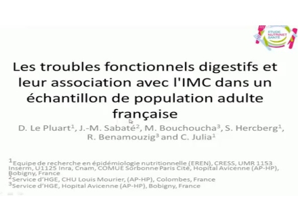 Les troubles fonctionnels intestinaux et leur association avec l’IMC dans un échantillon de population adulte française