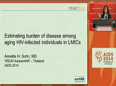 L'estimation du fardeau des maladies parmi les individus âgés infectés par le VIH dans les LMICs (low and middle income country)