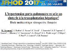 L'hypertension porto-pulmonaire est-elle un obstacle à la transplantation hépatique ? Etude multicentrique rétrospective