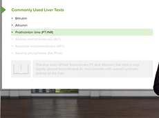 Liver Disease: Commonly Used Liver Tests Liver Disease: Commonly Used Liver Tests