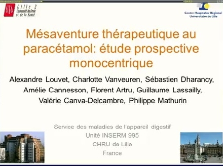 Mésaventure thérapeutique au paracétamol : étude prospective monocentrique