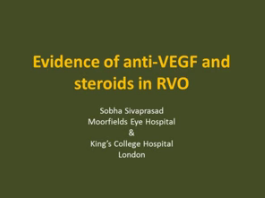 Œdème maculaire dans les occlusions veineuses rétiniennes - Anti-VEGF et stéroïdes dans l'Occlusion Veineuse Rétinienne (OVR) Œdème maculaire dans les occlusions veineuses rétiniennes - Anti-VEGF et stéroïdes dans l'Occlusion Veineuse Rétinienne (OVR)