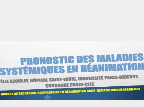 Maladies de Système en réanimation Maladies de Système en réanimation