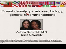 Mammographic Density: Intersection of Science, the Law, and Clinical Practice Mammographic Density: Intersection of Science, the Law, and Clinical Practice