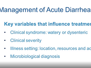 Management of Acute Diarrhea in Adults: A Global Perspective