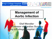 Management of aortic infection