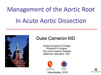 Management of aortic root during acute type A dissection repair
