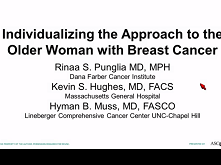 Management of Older Women with Early-Stage Breast Cancer Management of Older Women with Early-Stage Breast Cancer