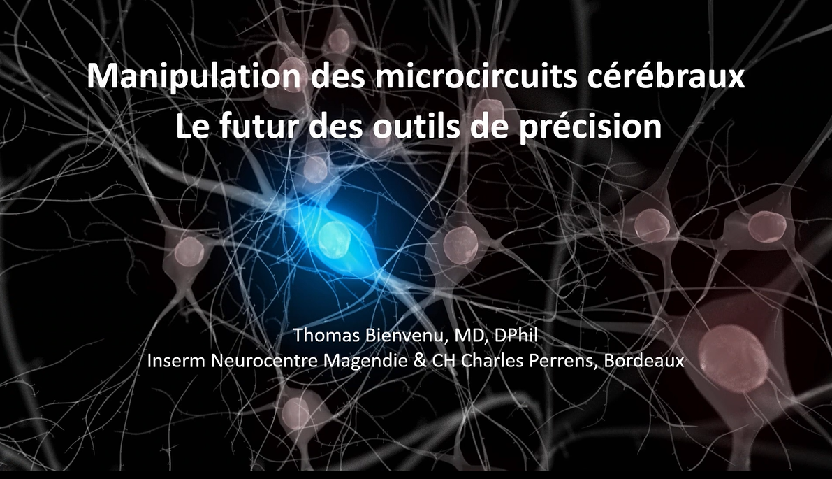 Manipulation des microcircuits cérébraux : le futur des outils de précision Manipulation des microcircuits cérébraux : le futur des outils de précision