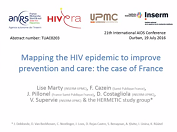 Mapping the HIV epidemic to improve prevention and care: the case of France Mapping the HIV epidemic to improve prevention and care: the case of France
