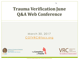 March 2017 VRC QA Webinar March 2017 VRC QA Webinar