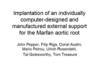 Marfan root external support