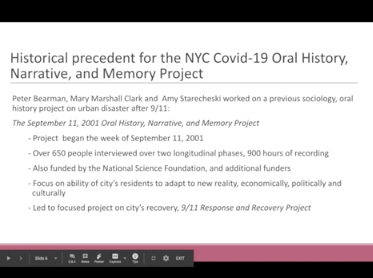 Mary Marshall Clark, COVID-19 Virtual Symposium: May 20, 2020 Mary Marshall Clark, COVID-19 Virtual Symposium: May 20, 2020