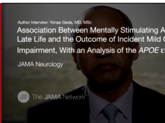 Mentally Stimulating Activities in Late Life and Risk of Mild Cognitive Impairment Mentally Stimulating Activities in Late Life and Risk of Mild Cognitive Impairment