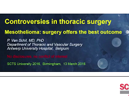 Mesothelioma debate: surgery offers the best outcome