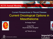 Mesothelioma oncology