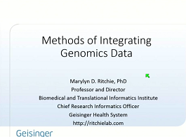 Methods of integrating genomics data
