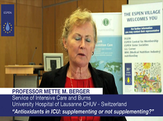 Mette M. Berger - Les antioxydants en USI : en supplément ou pas?