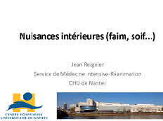 Mieux vivre la réanimation - Nuisances intérieures