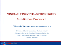 Mini Bentall procedure