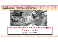 Minimally invasive aortic valve surgery: state of the art Minimally invasive aortic valve surgery: state of the art