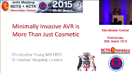 Minimally-invasive AVR is more than just cosmetic