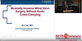 Minimally Invasive Mitral Valve Surgery without Aortic Cross-Clamping
