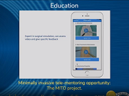 Minimally invasive tele-mentoring opportunity: The MITO project