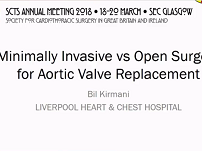 Minimally invasive vs open surgery - literature review