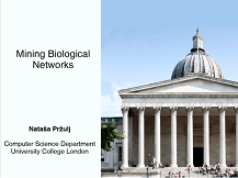 Mining biological networks