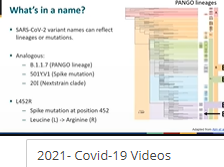 Module 1.4 - Emerging variants of SARS-CoV-2 Module 1.4 - Emerging variants of SARS-CoV-2