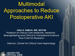 Multimodal Approaches to Reduce Postoperative AKI