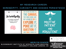 My research on critical ilness: Serendipity, curiosity and dogged persistence parti 2 My research on critical ilness: Serendipity, curiosity and dogged persistence parti 2