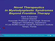 Myelodysplastic Syndromes: Recent Advancements in Risk Stratification and Unmet Therapeutic Challenges 2 Myelodysplastic Syndromes: Recent Advancements in Risk Stratification and Unmet Therapeutic Challenges 2