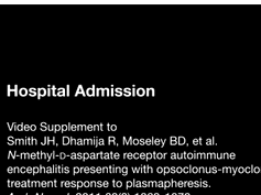 N-methyl-d-aspartate Receptor Autoimmune Encephalitis Presenting With Opsoclonus-Myoclonus: Treatmen-1 N-methyl-d-aspartate Receptor Autoimmune Encephalitis Presenting With Opsoclonus-Myoclonus: Treatmen-1
