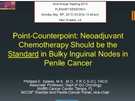 La chimiothérapie néoadjuvante devrait être la norme dans les nœuds inguinaux encombrants dans le cancer du pénis