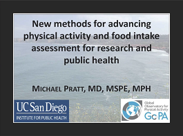 New Combination Methods for Advancing Physical Activity and Food Intake Assessment for Better Adherence to Public Health Recommendations New Combination Methods for Advancing Physical Activity and Food Intake Assessment for Better Adherence to Public Health Recommendations