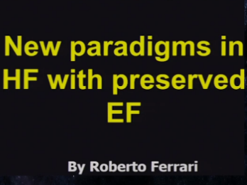 New paradigms in HF with preserved EF