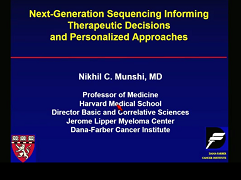 Next-Generation Sequencing Informing Therapeutic Decisions and Personalized Approaches Next-Generation Sequencing Informing Therapeutic Decisions and Personalized Approaches