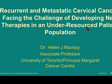 Nonsurgical Management of Cervical Cancer: Locally Advanced, Recurrent, and Metastatic Disease, Survivorship, and Beyond Nonsurgical Management of Cervical Cancer: Locally Advanced, Recurrent, and Metastatic Disease, Survivorship, and Beyond