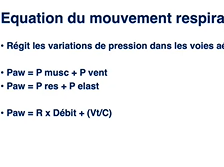Notions de physiologie respiratoire
