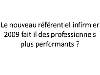 Nouveau référentiel IDE 2009- Pour