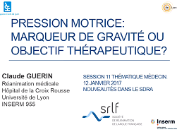 Nouveautés dans le SDRA 3 Pression motrice : un marqueur de sévérité ou un objectif thérapeutique ? Nouveautés dans le SDRA 3 Pression motrice : un marqueur de sévérité ou un objectif thérapeutique ?