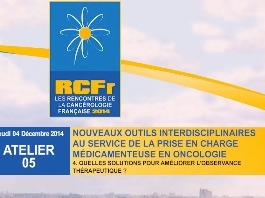 Nouveaux outils interdisciplinaires au service de la prise en charge médicamenteuse en oncologie. Quelles solutions pour améliorer l'observance thérapeutique ?