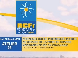 Nouveaux outils interdisciplinaires au service de la prise en charge médicamenteuse en oncologie. La check-list "chimiothérapie"