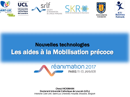 Nouvelles technologies en réanimation - Les aides à la mobilisation