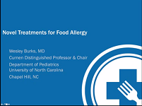 Novel Treatments for Food Allergy